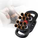 12 Head Massage Gun Deep Tissue with 9 Levels & 9 Modes,Electric Percussion Massager Tool for Back/Shoulder/Waist/Leg/Arm/Foot/Buttocks- Full Body Muscle Pain Relief, Ideal Gifts for Women/Men/Mom/Dad