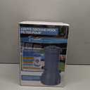 Bestway Flowclear 530 Gallons Per Hour 120 Volt Above Ground Swimming Pool Water Filter Pump Cartridge with Automatic Shut Off Timer (Gray)