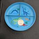 Wheat PP Divided Plates Blue Dinosaur, Fry Temperature Measurement,  REDUCE Reusable Straw, Small Strainer