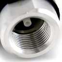 Fuel Hose Breakaway, 3/4" Female Thread, Single Use, 1 Pack Round Breakaway Valve for Fuel Transfer Pump Fuel Nozzle