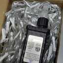 32.8 Ft 400 LED Icicle String Lights, 8 Modes Waterproof Icicle Christmas Lights Outdoor with Memory Function, Curtain Fairy Lights Hanging Decor for Home, Party, Christmas & Halloween (Cool White)