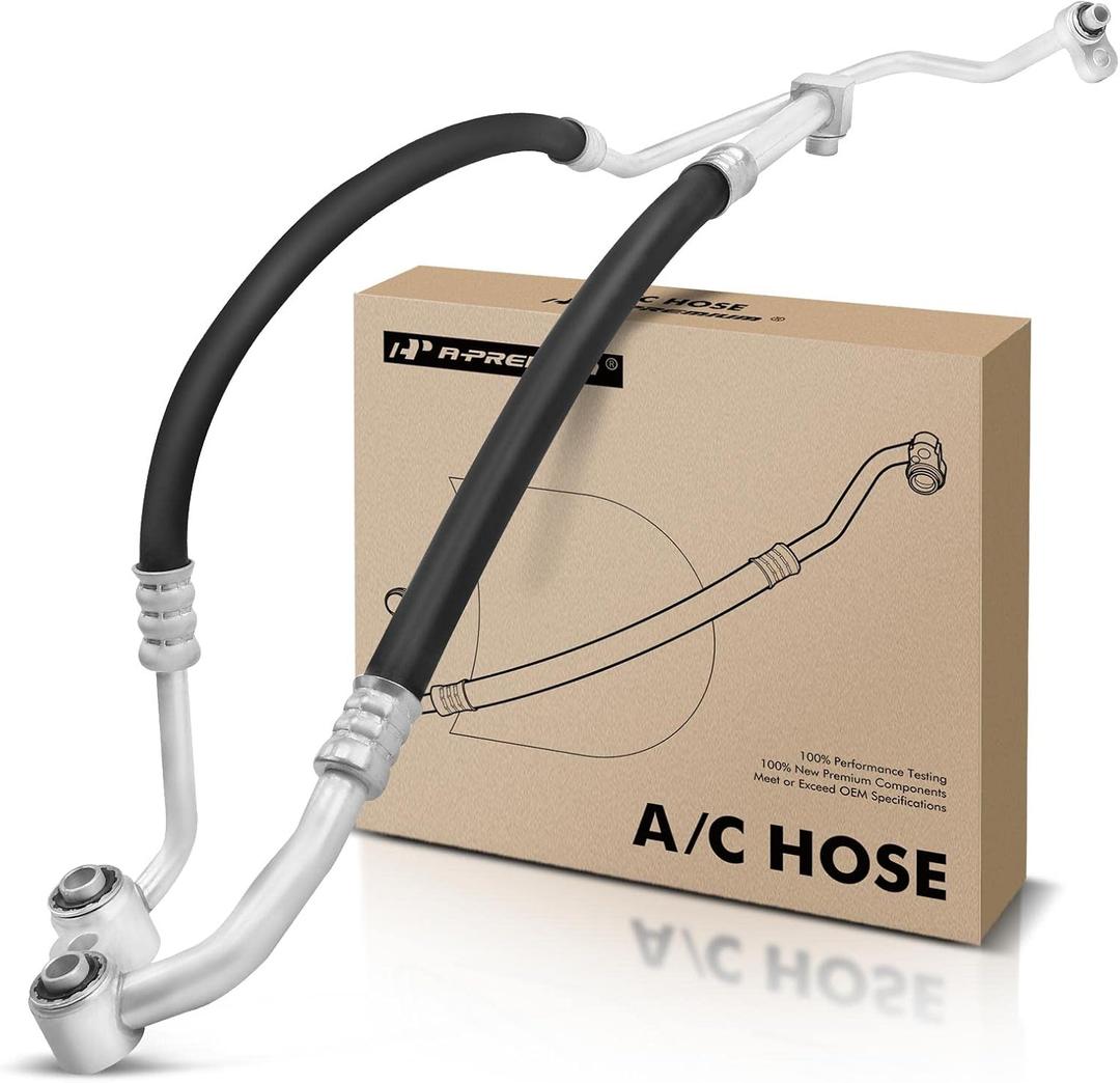 A-Premium A/C Suction and Discharge Line Hose Assembly Compatible with Chevrolet, GMC Models - C6500 C7500 Kodiak Topkick L6 7.8L