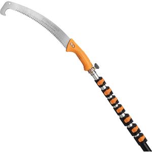 5-30 ft Pole Saw for Tree Trimming // Manual Telescopic Long Pole Tree Trimmer // Tree Trimming Saw with Extension Pole // The Ultimate Telescoping Palm Tree Pruner Long Pole Saw