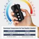 Dimming Thermostat, PID Temperature Controller with Memory Function, Reptile Thermostat for Reptile Heat lamp, Specifically Designed for Light Heat Bulbs & Heaters for Terrariums