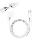 Design for Apple Pencil Charger,Apple Pencil Adapter 1FT/1Pack, iPencil Charger Fast Charging Compatible with Apple Pencil 1st Generation,USB A Male to Lightning Female (White)
