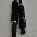 320mm 12.5 Pair Motorcycle Rear Shock Absorbers Replacement for Suzuki Yamaha Honda XL 883 1200 (Black)