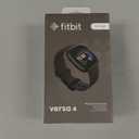 Fitbit Versa 4 Fitness Smartwatch with Daily Readiness, GPS, 24/7 Heart Rate, 40+ Exercise Modes, Sleep Tracking and more, Black/Graphite, One Size (S & L Bands Included)
