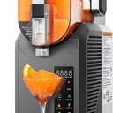 VEVOR Slushy Machine for Home, 2L No Ice Needed Slushie Machine with Self-Cleaning, 304 Stainless Steel Frozen Drink Maker, 6 Preset Programs, Frozen Margaritas, Frapps, Milkshake, and More