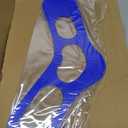 BENECREAT 2Pcs Acrylic Sock Blockers, Blue Large Knitting Sock Ruler Stocking Blockers Socking Stretchers for Knitting & Crochet Stocking Knitters, 3mm Thick