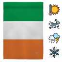 Irish Flag Ireland Home Decor Banner St Patrick Tapestry Shamrock Lucky Holiday Wall American Patio Decorations Small Lwan Garden March Clover Outdoor Erin go Bragh Gifts Made In USA (House Flag 28" x 40" Only)