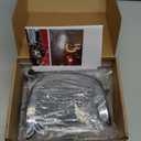 LED Headlight Vent Turn Signal for Road Glide, LED Fairing Vent Accent Lamp Indicator Side Lights for Harley Road Glide FLTRX Special FLTRXS CVO Ultra FLTRX 2015-2024 Accessories (Smoked Lens)