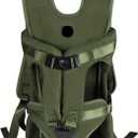 Pet Front Dog Carrier Backpacks, Adjustable Hands Backpack for Medium Small Dogs (Army green) XL