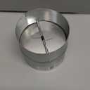 neverest RK 4" Professional Backdraft Shutter Damper Connector Duct Fits Only with Metal Ducts