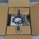 Amazon Basics Portable Security Case Lock Box Safe with Combination Lock for Valuables, Documents, College Dorm Room, XL, Black