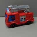 Fisher-Price Little People Toddler Toy Fire Truck Musical Push-Along Vehicle with 2 Figures for Pretend Play Ages 1+ Years