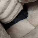 BALANCE Cat Bed Kitten Bed, Washable Round Cat Beds for Indoor Cats,Super Soft Plush Faux Fur Pet Bed for Puppy and Kitten with Anti-Slip Bottom (Acorn Pink)