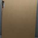 Moen Glenshire Brushed Nickel 26-Inch x 22-Inch Frameless Pivoting Bathroom Mirror, Oval Tilting Wall Mirror, DN2692BN