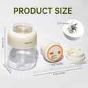 WISEBOND Portable Smoothie Blender for Shakes & Smoothies 43oz 1300ML large Capacity Cordless Juicer Cup Sharp Blades Powerful Blending Juice Vegetable Crush Small Ice for Kitchen Gym Outdoor (Green)