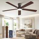 Fanbulous 60 inch Ceiling Fan with Light, Low Profile, App & Remote Control