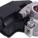 Power Steering Pump 902102-R 902102R Compatible For GM Natural Saginaw TC Series Aluminum Type II