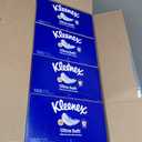 Kleenex Ultra Soft Facial Tissues, 8 Flat Boxes, 180 Tissues per Box, 3-Ply
