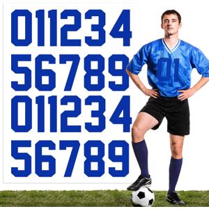 Iron on Numbers,22 Pcs 8 Inch Iron on Numbers for Jersey, Heat Transfer Numbers, Fabric Stickers, Iron on Jersey Numbers, Football Patches Iron on,0-9 Iron on Transfers for Clothing Baseball Basketball