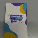 PTHTECHUS Smart Watch for Kids, 4G Smartwatch with Phone Call, SOS, Camera, Music Player, Learn Card, and Puzzle Games, Suitable for Boys and Girls Ages 4-12 Years Old Purple (Black (No GPS))