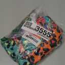 Hilinker Women's Leopard Bikini Swimsuits V Neck High Waisted 2 Piece Bathing Suits (Coral) S