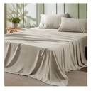 Bedsure Queen Sheet Set - 4 Pieces Soft Queen Size Sheets - Breathable & Cooling - Hotel Luxury - Easy Care Polyester Microfiber Bedding for Women, Men, Linen