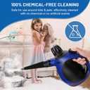 KLONA Steam Cleaner, Multi-Purpose Handheld with 10 Accessories for Removing Steam Cleaner for All Dirt, Upholstery Furniture, Sofa, Tiles, Floor,Car, Window, Bathroom,Upholstery