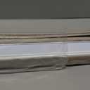 Joydeco No Drill Roman Shades, Light Filtering, 32" W x 72" H, Beige
