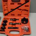 Orion Motor Tech Wheel Bearing Puller Tool Kit Compatible with Harley Davidson Motorcycles, Wheel Bearing Removal & Installation Tool for 3/4" 1" 25mm Bearings, 18pc Harley Wheel Bearing Tool