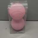 CristBest Velvet Christmas Balls Large Hanging Shatterproof Flocked Christmas Tree Ornaments for Xmas Tree Hanging, Holiday Wedding Party Decorations, Gifts and Home Decorations (Pink, 6" (2pcs))