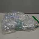 TURNMEON 5 Pack Sequins Beach Balls Pool Toys Balls 16 Inch 24 Inch Confetti Glitters Inflatable Clear Beach Ball Swimming Pool Water Beach Toys Summer Outdoor Party Favors for Kids Adults (Silver)