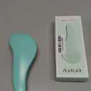 Crave Naturals Glide Thru Detangling Hairbrush That Glides Through Tangles for Wet, Dry Hair - Gentle Detangler Styling Tool for Adults, Kids, Men and Women - 7.5 x 3 in, Turquoise (1 Pack (Regular), Hero Teal)