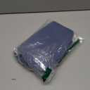 PONY DANCE Short Length Curtains for Kitchen, Small Drapes Tiers for Bathroom, Room Darkening Curtains for Bedroom, Wide 29 x Long 24 inches per Panel, Blue Haze, Set of 2