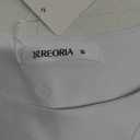 REORIA Butsmooth Women's Sleeveless Halter Neck Double Lined Casual Basic Crop Tank Tops (White)