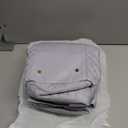 LOVEVOOK Diaper Bag Tote with Pacifier Case and Changing Pad, Large Capacity Mommy Bag for Hospital and Weekender Travel, Functional Baby Bags Newborn Baby Essential (Gray-pink Strap)