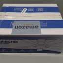 Ceiling Fans with Lights- 52" Low Profile Indoor Ceiling Fan with Light and Remote/APP Control, Flush Mount, LED Dimmable DC Reversible Modern Ceiling Fan for Bedroom, Black