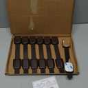 Child Safety Cabinet Locks for Baby Proof, Child Proof Safety Locks for Cabinets,Drawers,Cupboard,Oven,Fridge, 8 Packs Brown Locks,BAOWEIJD