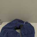 Supet Inflatable Dog Cone Collar for Dogs to Stop Licking, Dog Donut Collar After Surgery, Soft Pet Cone for Small Medium Large Dogs (L(Neck 12"-16"), Navy)