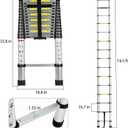 14.5FT Portable Aluminum Telescoping RV Ladder