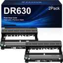 Compatible Drum Unit Replacement for Brother DR-630 DR 630 DR630 Drum Unit Compatible with DCP-L2520DW DCP-L2540DW HL-L2300D HL-L2305W HL-L2320D HL-L2340DW HL-L2680W Printer - 2 Pack