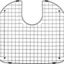Serene Valley Sink Grid 18-1/2" x 16-5/8", Rear Drain with Bottom Corner Radius 2-1/2" and Top Corner Radius 6-1/2"Bottom Grid NDG1917R