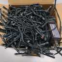 Christmas Tree Lights Multicolor Christmas Lights Outdoor Indoor 400Led 10 Lines with 8 Lighting Modes, Timer and Remote Control, Fairy Lights for Wedding Home Party 6Ft - 9Ft Xmas Tree Decorations