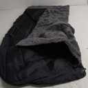 Calming Extra Large Dog Bed for Couch, 45 x 37 inch Removable Couch Cover for Dogs Washable, Non-Slip Fluffy Plush Dog Sofa Mat for Furniture Protector - Dark Grey