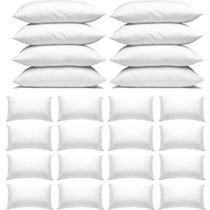 Bulk Pillows 24 Pack Queen Size, Pillows in Bulk for Hotel 30 x 20 Inch, Hotel Pillows Standard Bed Pillows for Sleeping, White Pillow for Guest Room Dorm Apartment
