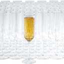 Fun Express Clear Plastic Champagne Flutes Bulk 50 Ct
