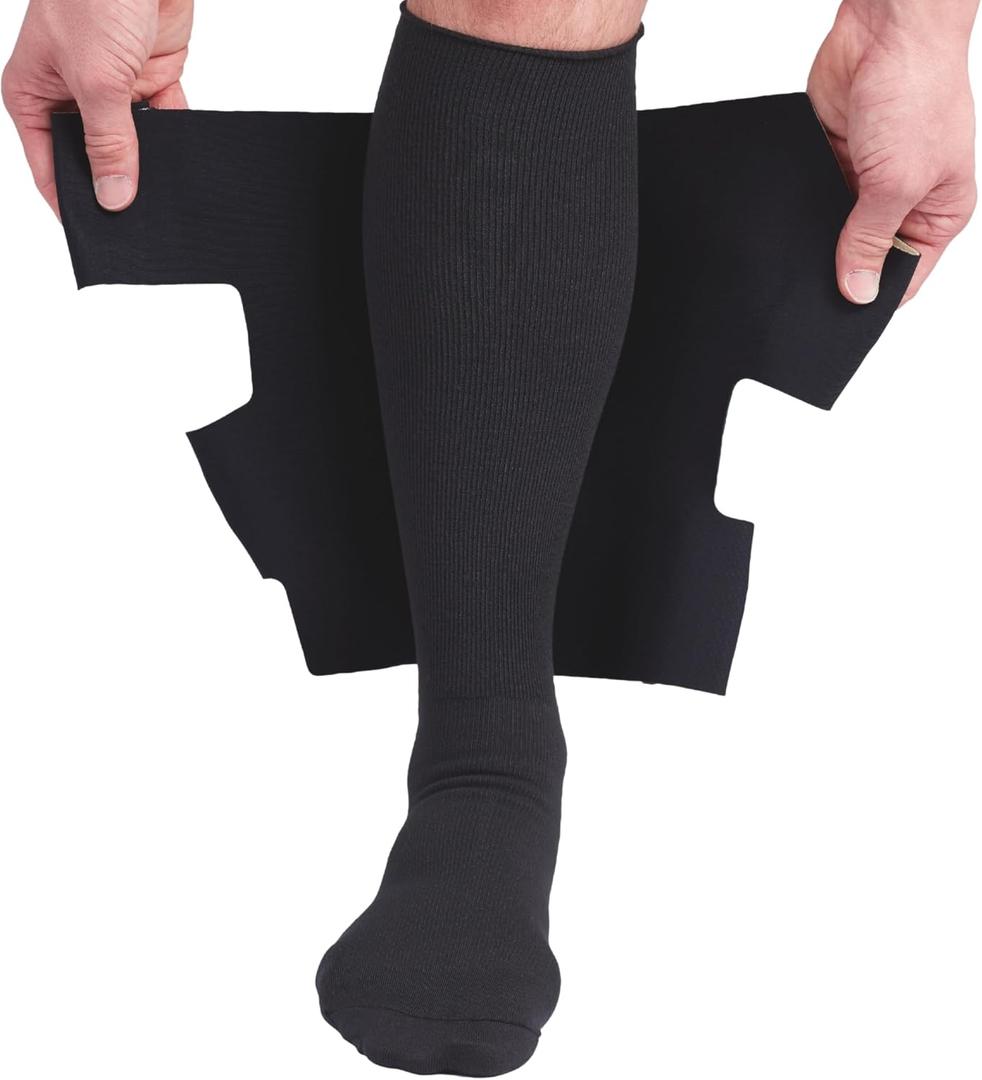 CircAid JuXtalite Lower Leg System Black Full Calf Long X-Large
