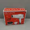 REVLON Infrared Hair Dryer with Diffuser & Concentrator - Ionic Ceramic Blow Dryer for Frizz Control, Shine, Soft Hair & Moisture Protection - 1875W Professional Salon-Quality Silver